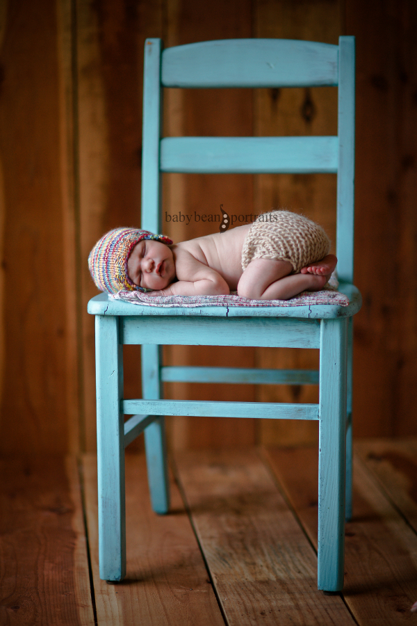 Preston and the Teal Chair 